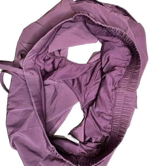 ZYIA Summer Shorts mesh brief lining Women’s Large purple - Picture 8 of 11